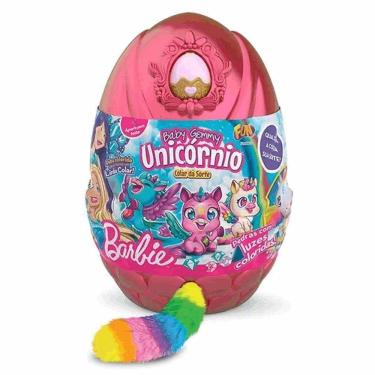 Imagem de Pelúcia Surpresa - Barbie - Ovo Baby Unicórnio - Grande - Fun Divirta-se
