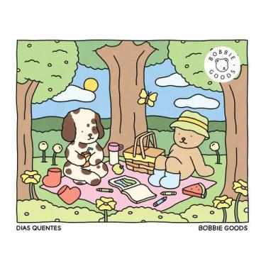 Imagem de Livro - Dias quentes (Spring Summer)  Livro de colorir oficial Bobbie 