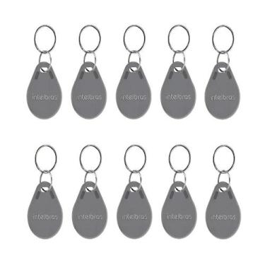 Imagem de kit 10 Chaveiros Tag Rfid 13,56 Mhz Th 1000 Mf Intelbras
