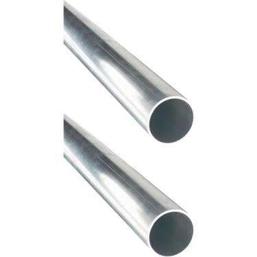 Imagem de Kwweeoo Tubo redondo de alumínio OD 25 mm ID 23 mm WT 1 mm 702,4 mm de comprimento, pacote com 6, cor original sem tinta de revestimento, tubo redondo de alumínio OD x ID x WT x C 0,98 x 2,3 x 0,1 x