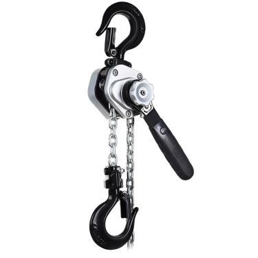 Imagem de Talha De Corrente Pequena Alloy Aluminum Alloy Case Mini Talha De Corrente Engrenagens Ajustáveis Talha De Alavanca Manual Com Corrente De Aço Manganês Para Aplicações, 5ft, 3/4ton