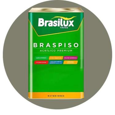 Imagem de Tinta Piso Premium Braspiso Brasilux 18L, Cinza