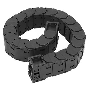 Imagem de Baixo Ruído, Transportador de Fio de Arrasto Totalmente Fechado Com Conjunto Destacável, Nylon PA66, 0,7 Metro Comprimento (D20*77)