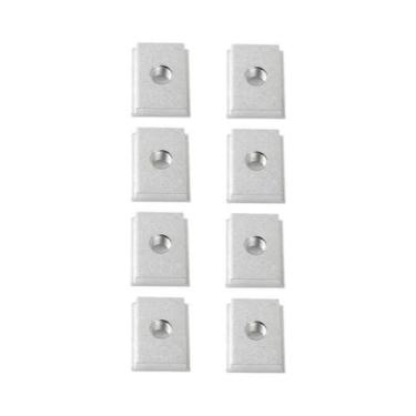 Imagem de M6 M8 T-Slot Porcas Parafusos 8pcs Bancada Track Sliders Ferramentas D