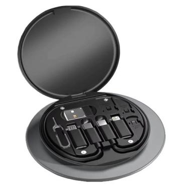 Imagem de Kit de Adaptador 5 em 1 Adaptador USB TIPO C Lightning Micro Usb e Cab