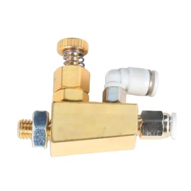 Imagem de Ｂｅｓｇａ Bico pulverizador para máquina de colagem de bordas Bico de latão de alto desempenho Fácil instalação Acessórios para colagem de bordas resistentes ao, 64x47.5 Mm