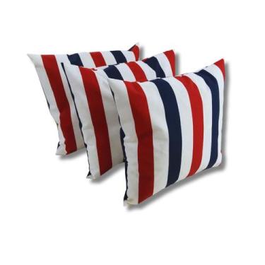 Imagem de KIT 3 Almofada Impermeáveis Aquablock 45x45 para Área Externa - DreamI