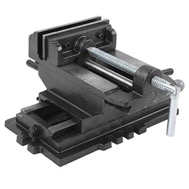 Imagem de Generic 5 Polegadas Cross Deslizando Torno, Torno Deslizante Cruzado 5 Polegadas, Vice -corrente Cruz Alto Preciso 14 X 47 X 21,7 Cm Usado Em Vários Exercícios de Tabela, Máquinas de Perfuração