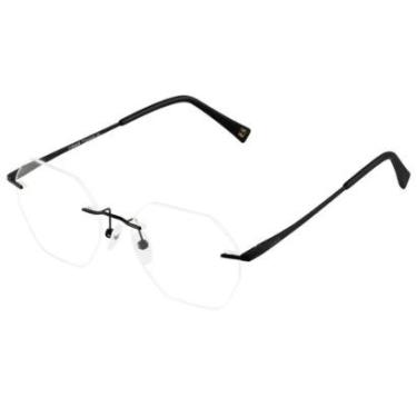 Imagem de Óculos de Grau Carmim Preto CRM41704 C3-52-Masculino