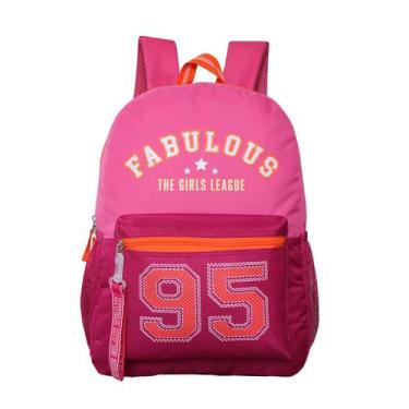 Imagem de Mochila Costas Mf23169 Rosa Estilo E Conforto Clio