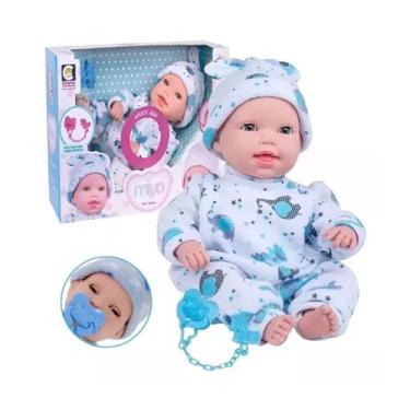 Imagem de Boneco Coleção Miyo Menino Com Som De Bebê De Verdade Diversas - COTIP