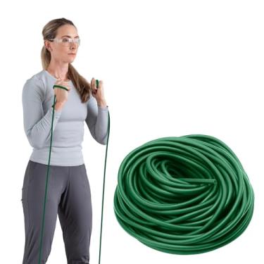 Imagem de Tubo de exercício TheraBand – rolo de 30 m – verde – pesado