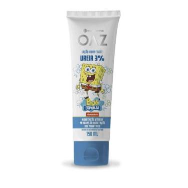 Imagem de Loção Hidratante Infantil Com Ureia 3% OAZ - Bob Esponja 150ml