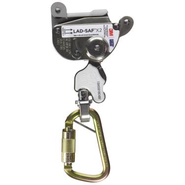 Imagem de 3M DBI-SALA 6160030 Manga Lad-Saf com Mosquetão, Cam e Bloqueio de Inércia Serve para 3/8" e 5/16" de diâmetro, Prata