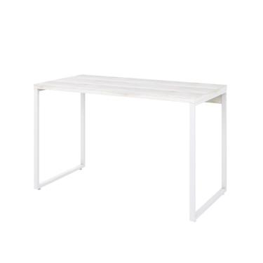 Imagem de Mesa Kuadra Office 120x60x75cm Snow/Est.branca