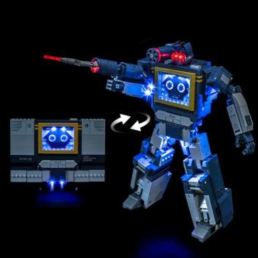 Imagem de BrickBling LED Light Only, Compatible with Lego Transformers Soundwave, Compatible with Lego 10358-Light Kit Only, Not Come with Model (Classic Version Light)