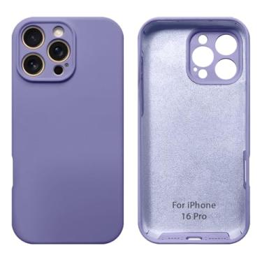 Imagem de Capinha Compativel com iPhone 16 Pro Com Proteção de Camera em Silicone com Interior Aveludado