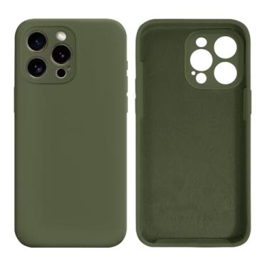 Imagem de Capinha Compativel com iPhone 15 Pro Max Com Proteção de Câmera em Silicone com Interior Aveludado