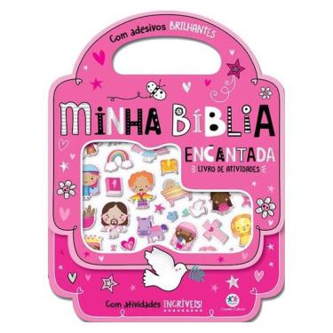 Imagem de Minha Bíblia Encantada - Com Adesivos Brilhantes E Atividades Incríveis