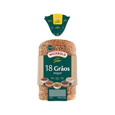 Imagem de PAO FORMA WICKBOLD GRAO SABOR INTG 18 GRAOS 500G