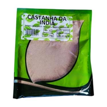 Imagem de Chá Castanha da Índia Pó 50g Produto Orgânico