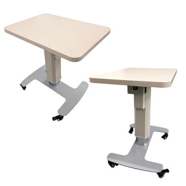 Imagem de Mesa Elétrica Profissional Bivolt com Altura Regulável - oftálmica, mesa de instrumento de óculos ópticos, médico, odontológico,