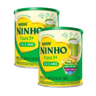 Imagem de Kit 2 Ninho 3+ Fases Composto Lácteo 800g