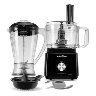 Imagem de Multiprocessador britânia Bmp900 1000w 3 em 1 inox Preto, 110V