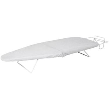 Imagem de Mesa Tábua Pequena De Passar Roupas Dobrável Aço Portátil Lenox Compac
