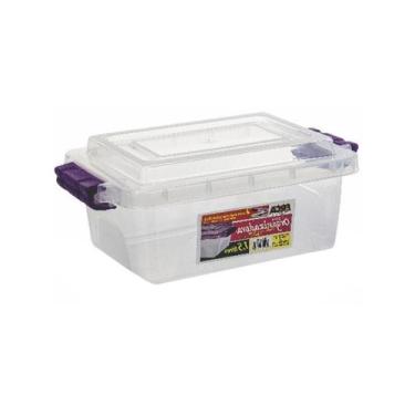 Imagem de Caixa organ. 1,5l c/tp trans.ercap - ERCAPLAST