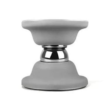 Imagem de Trava Porta MagnéTica Adesiva Inox – Fixador Prendedor De Porta Com Imã, Batedor Amortecedor(LA-28-BRANCA,2)