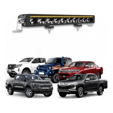 Imagem de Barra De Led Linha Black Drl 22'' 280w Grade Utv Quadriciclo