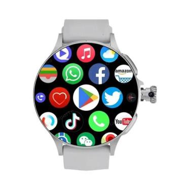 Imagem de Relógio Inteligente Masculino 4G NFC GPS 2G 16G Armazenamento HD Câmer