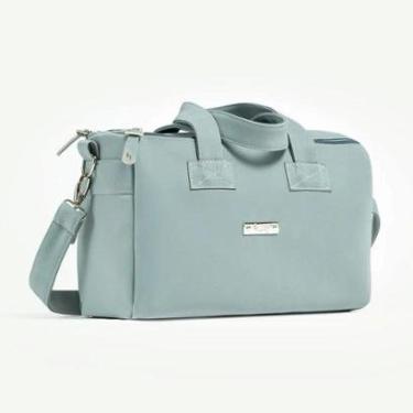 Imagem de Bolsa de Maternidade Hug Média Glamour Azul-Masculino