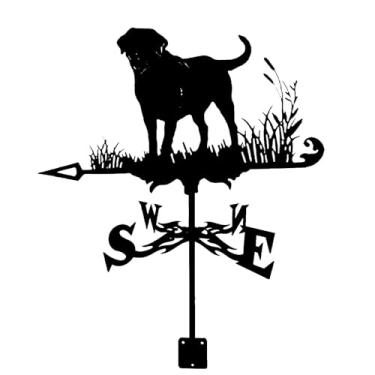 Imagem de Suporte De Metal Ao Ar Livre Cata-vento Cata-vento Ferramentas De Medição Cata-vento Indicador De Direção Do Vento Aço Inoxidável Para Jardins Ao Ar Livre Casas Pátio Gramados, C, 35 * 50cm