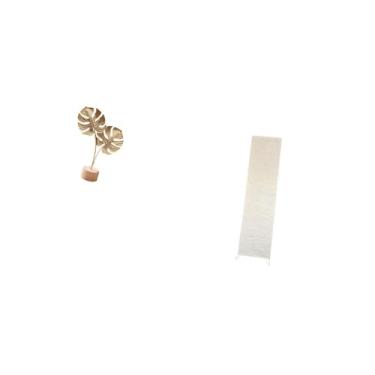 Imagem de Fenteer Escultura de Folha de Metal Abstrata Nórdica com Abajur de Papel, Decoração Criativa para Casa, Luminária de Pé, Capa de Luz para Sala de Estar Aconch