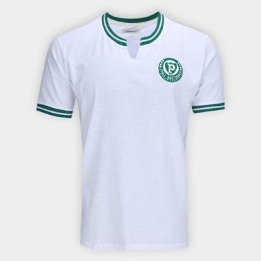 Imagem de Camiseta Palmeiras Retrô 1972 Masculina - Betel Sport, Branco, GG