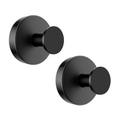 Imagem de Pacote com 2 ganchos de ventosa para chuveiro, banheiro, cozinha, porta de vidro, espelho, azulejo