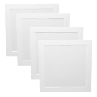 Imagem de kit 4 Luminária Plafon Embutir Quadrado 40x40 Taschibra 36w, 3000k