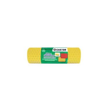 Imagem de Rolo Pintura Castor Espuma Para Textura 23cm Chapisco Médio sem cabo