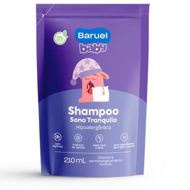 Imagem de Shampoo Infantil Baruel Baby Sono Tranquilo Refil 210ml