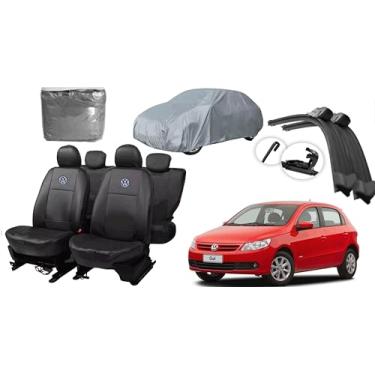 Imagem de Capa de couro +Capa de cobrir + Limpador de para - brisa -VW gol 08-12