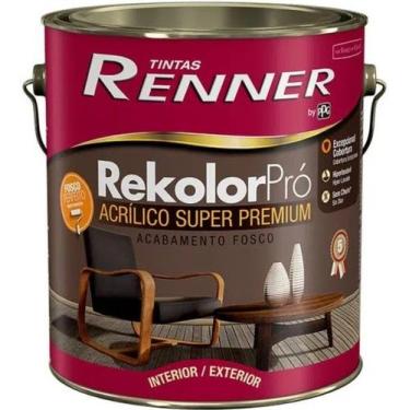 Imagem de Tinta acr renner rekolor pro fosco branca 3,6l