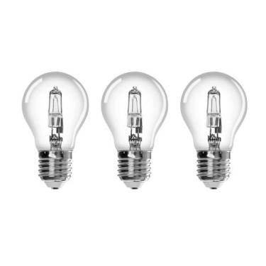 Imagem de Kit 3 Lampadas Halogena Kian E27 100W 220V Dimerizavel