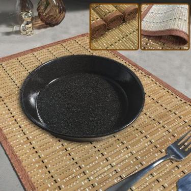 Imagem de 6 Jogo Americano Bambu Premium Acabamento na Borda Bg 30X45 - IDEALIZA