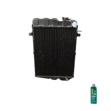 Imagem de Kit Radiador VW Gol, Voy e Par até 1986 com Aditivo Radiador RadiEx R1882 Verde