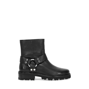 Imagem de Frye Bota feminina Olivia Harness Short Motorcycle Boot, Preto, 39