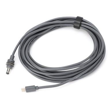 Imagem de Cryfokt Cabo de Carregamento Usb C para Dc, Cabo de Alimentação Confiável e Eficiente para Mini Antena de Prato, Fonte de Alimentação Pd, Uso Portátil, Material de Cobre de Borracha (#12)
