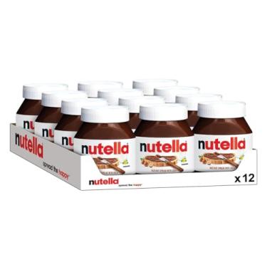 Imagem de Creme de Avelã Nutella, Caixa com 12 Potes de 350g