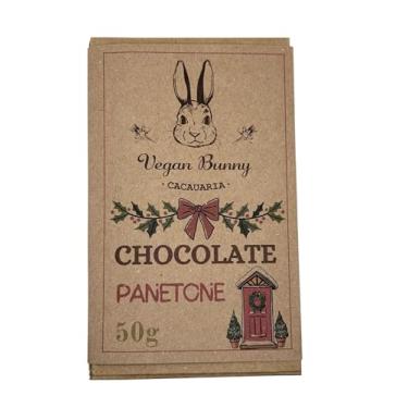 Imagem de Chocolate Panetone feito com chocolate 52% cacau e frutas cristalizadas